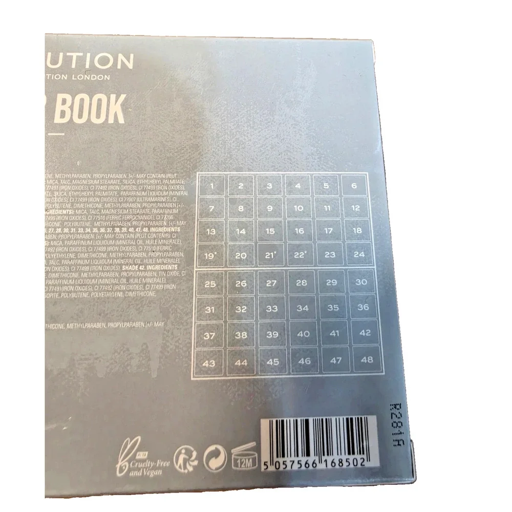 Revolution Colour Book CB 01 Shadow Palette, 48 Shades Eyeshadow Matte & Shimmer